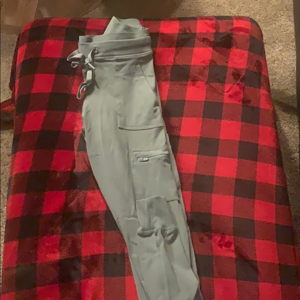 Skinny cargo leggings